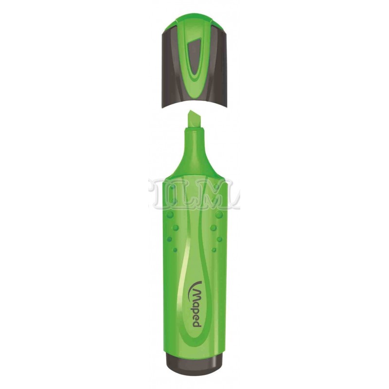 RESALTADOR MAPED CLASICO FLUO PEPS COLOR VERDE UND