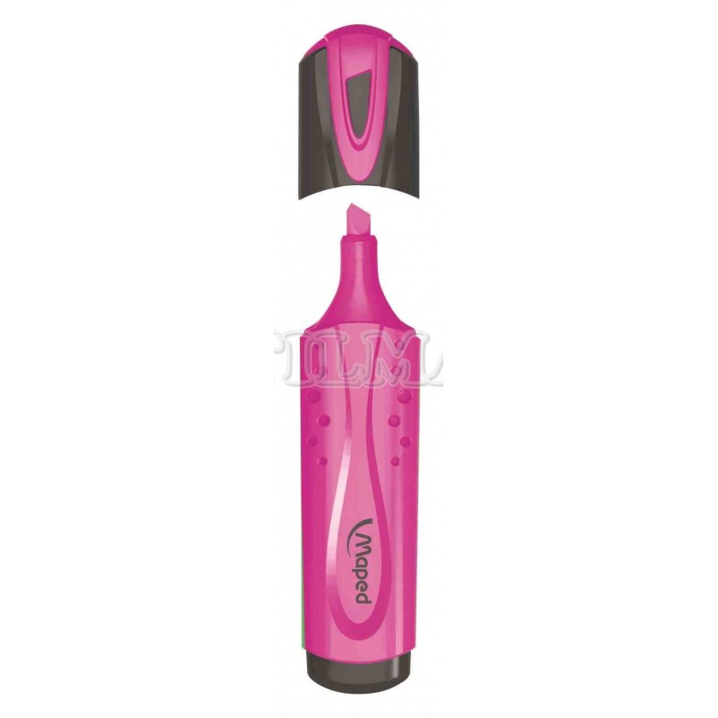 RESALTADOR MAPED CLASICO FLUO PEPS COLOR FUCSIA UND