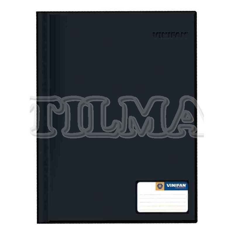 FOLDER DOBLE TAPA VINIFAN A4 GUSANO COLOR NEGRO UND