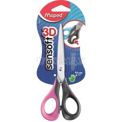 TIJERA MAPED SENSOFT 16 CM 6 UND