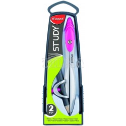 COMPAS METALICO MAPED STUDY +LAPIZ ESTUCHE UND
