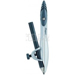 COMPAS METALICO MAPED STUDY +LAPIZ ESTUCHE UND