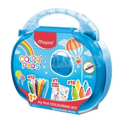 PACK MAPED MALETIN CRAYON +PLUMON JUMBO UND
