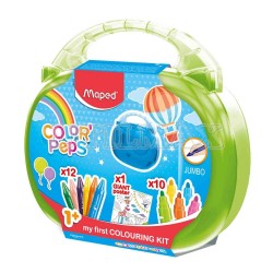 PACK MAPED MALETIN CRAYON +PLUMON JUMBO UND