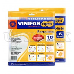 FORRO EXPRESS VINIFAN A4 TRANSPARENTE PQTX10