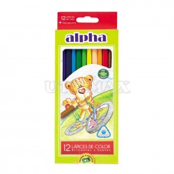 COLORES ALPHA LARGOS X12 UND