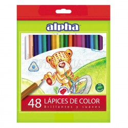 COLORES ALPHA LARGOS X48 UND