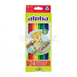 COLORES ALPHA LARGOS X24 UND