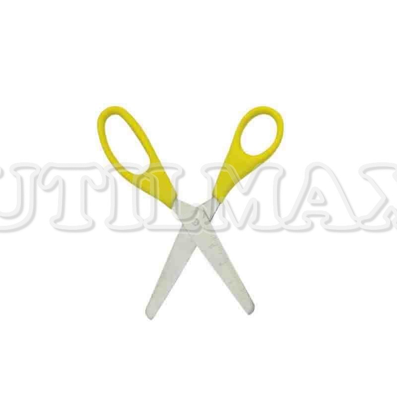 TIJERA ALPHA STANDARD AMARILLO 13CM 5" UND