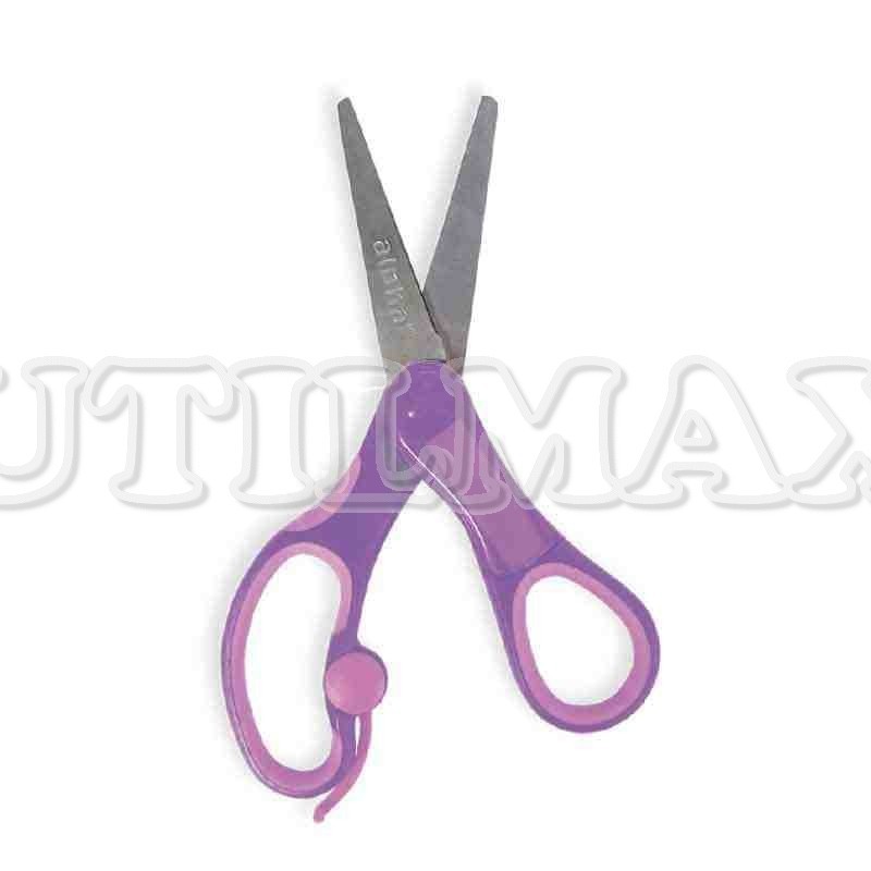 TIJERA ALPHA SMART SOFTGRIP 13CM 5" FUCSIA-ROSADO UND